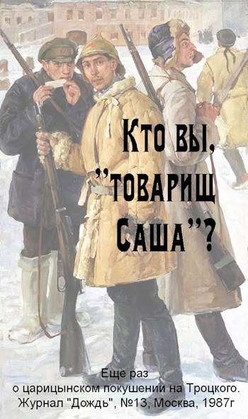 Кто вы, "товарищ Саша"?