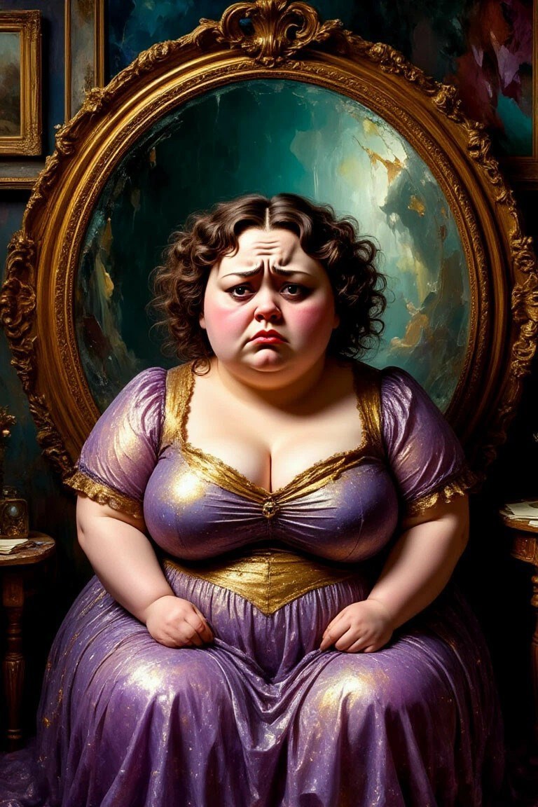 Внутри я осталась толстухой