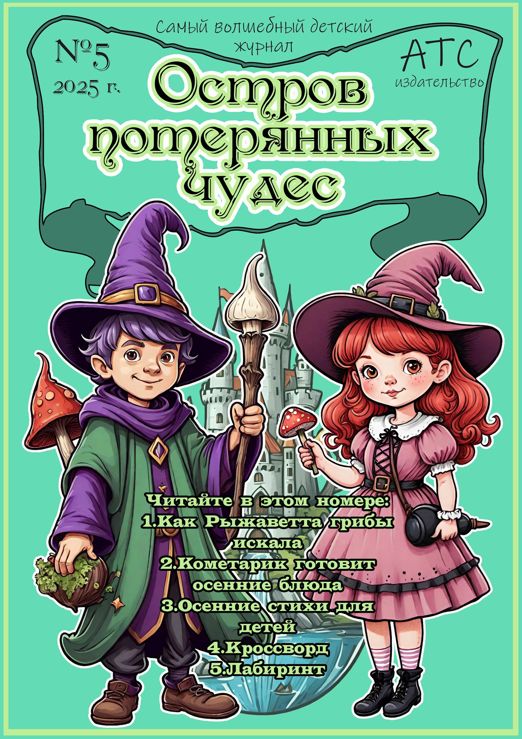 Детский журнал Остров Потерянных Чудес