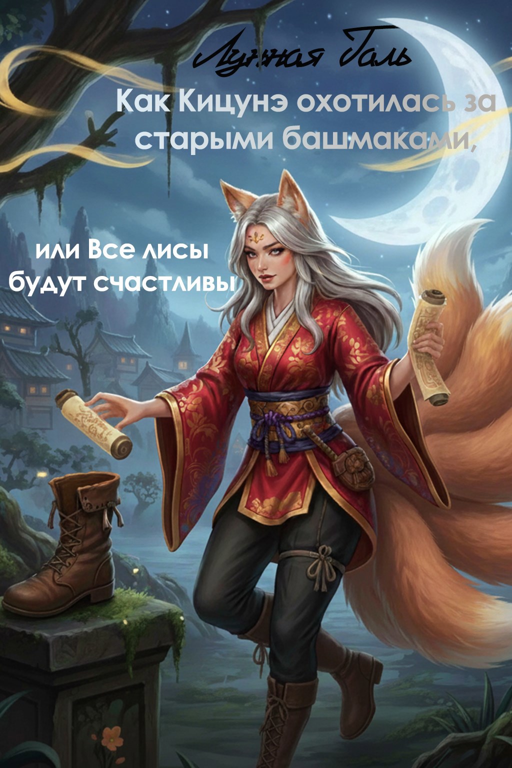 Как Кицунэ охотилась за старыми башмаками или Все лисы будут счастливы