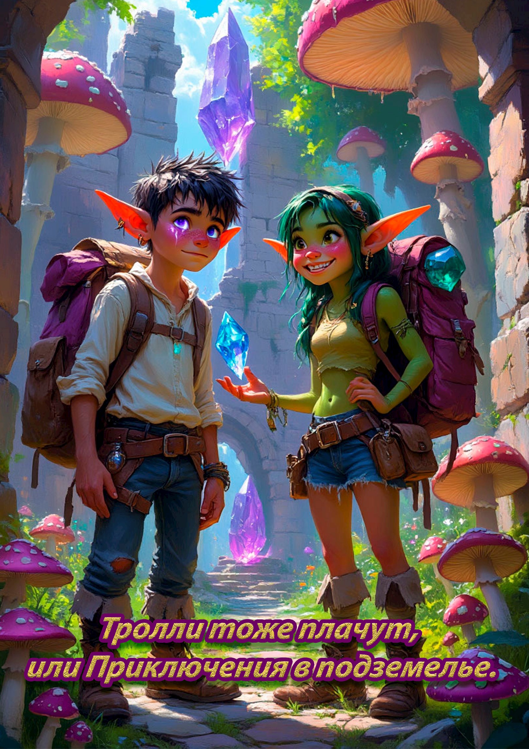 Тролли тоже плачут или Приключения в подземелье