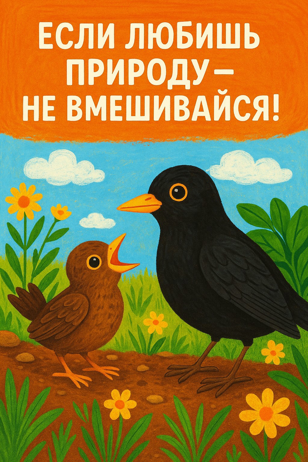 Если любишь природу – не вмешивайся!