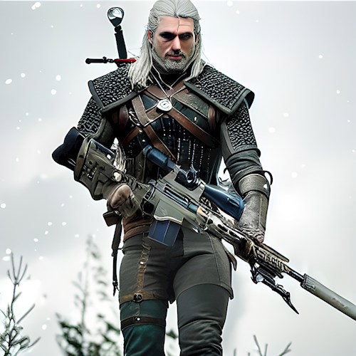 Ведьмак и винтовка