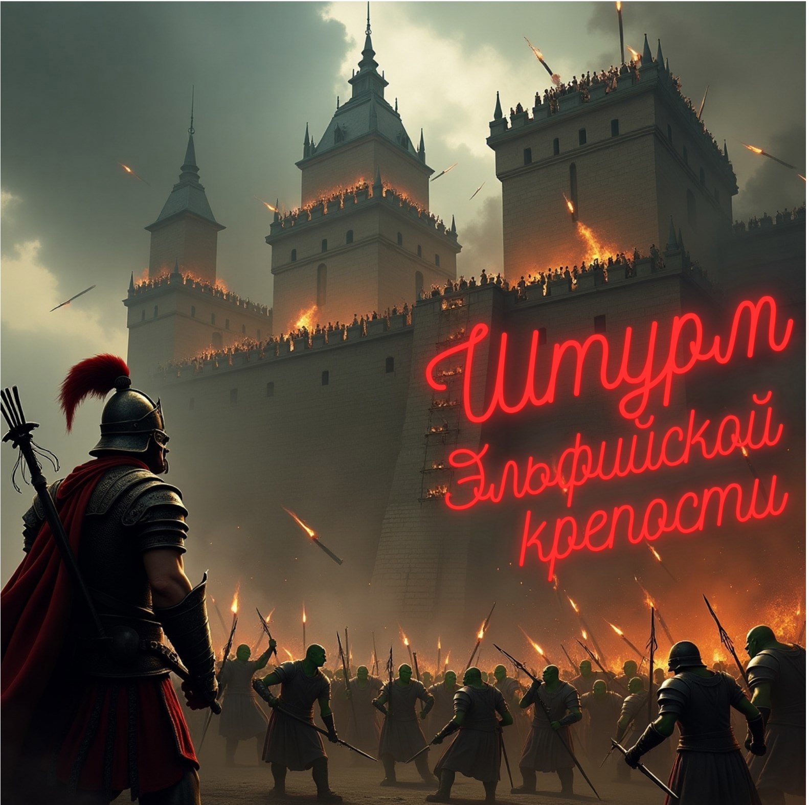 Штурм эльфийской крепости