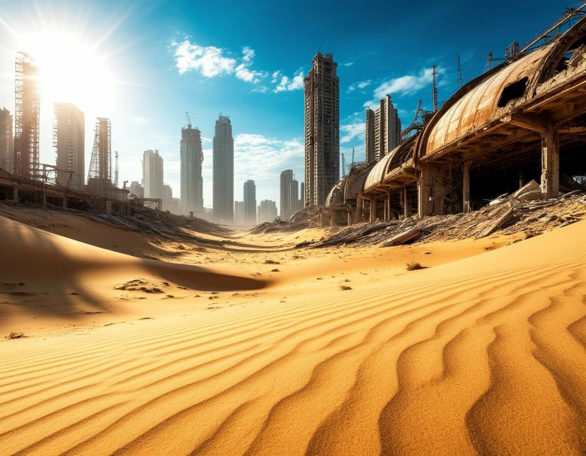 Пески прибытие.