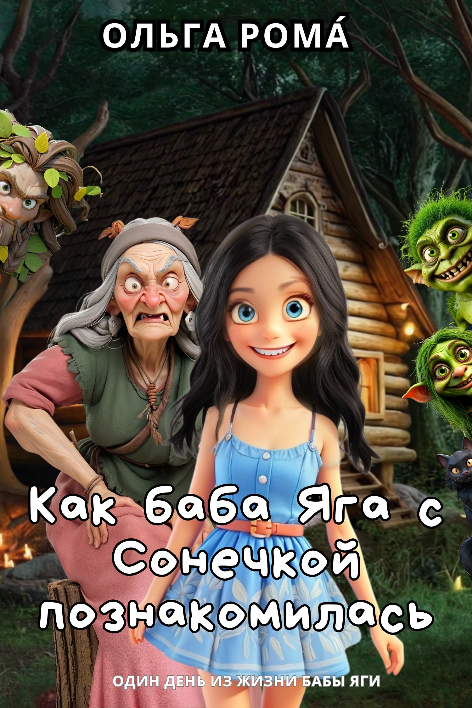 Как баба Яга с Сонечкой познакомилась
