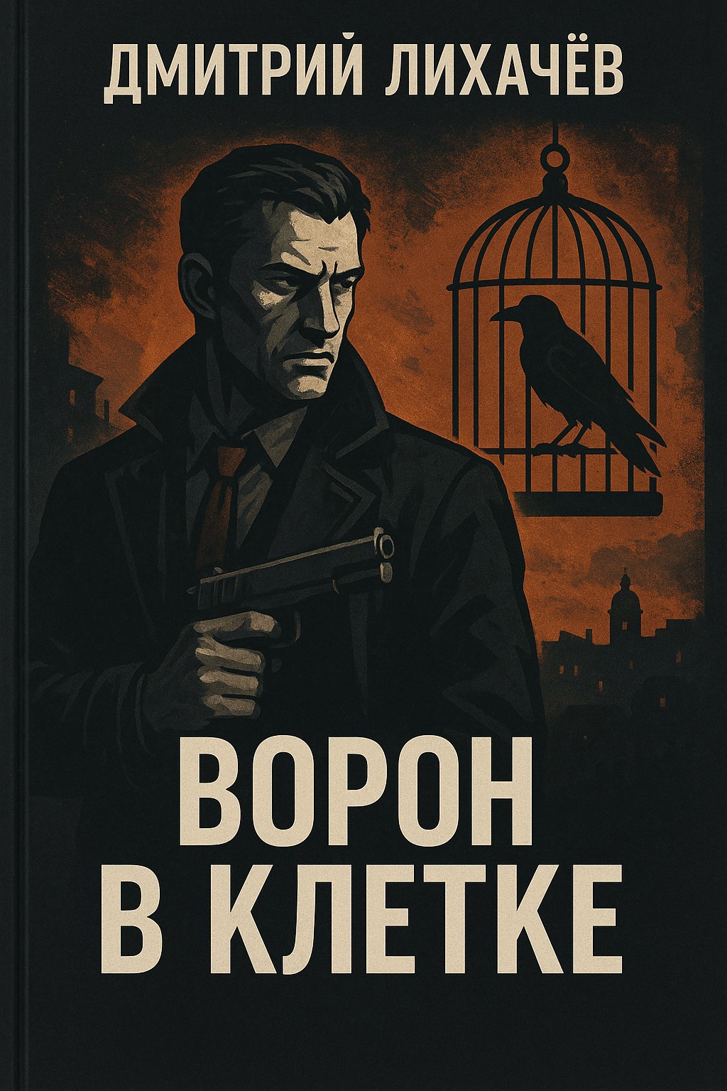 Ворон в клетке
