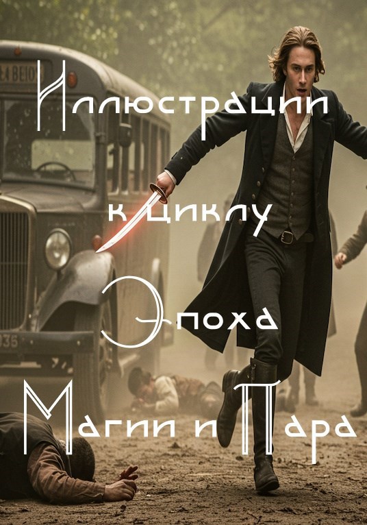 Иллюстрации к циклу Эпоха Магии и Пара