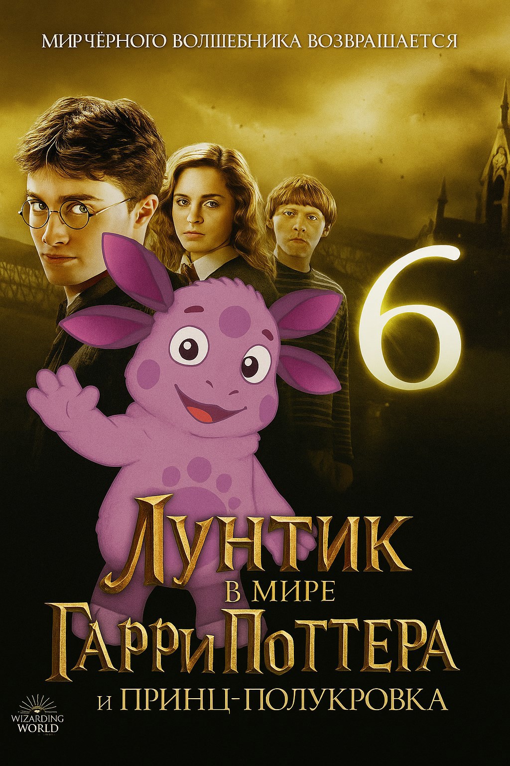 лунтик в мире гарри поттер и принц полукровка