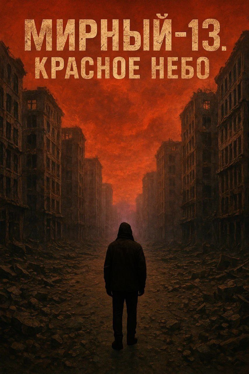 Мирный 13. Красное небо