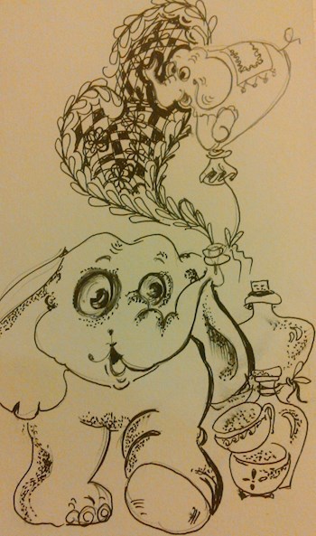 Слон в посудной лавке