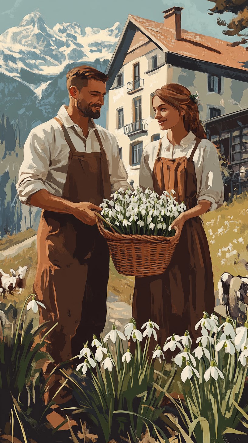 Подснежники