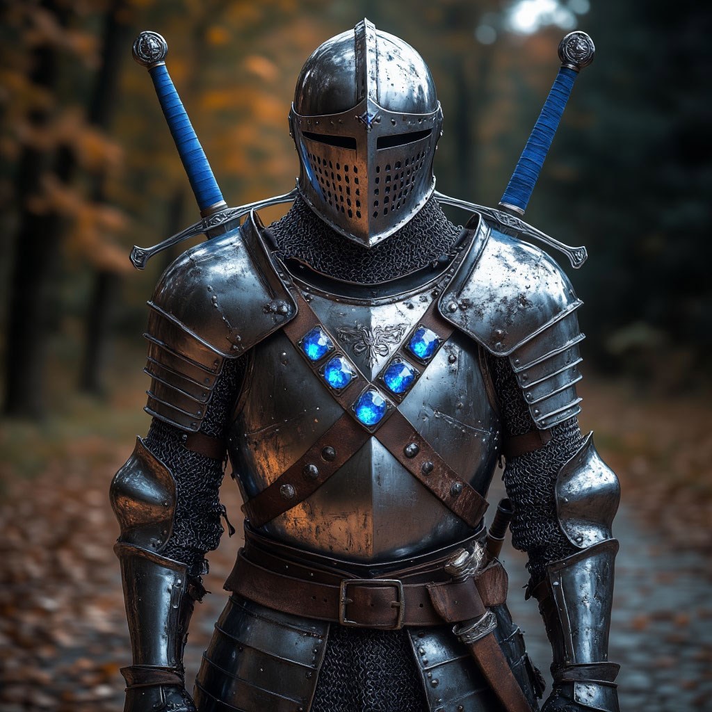 Стимпанк и рыцарь