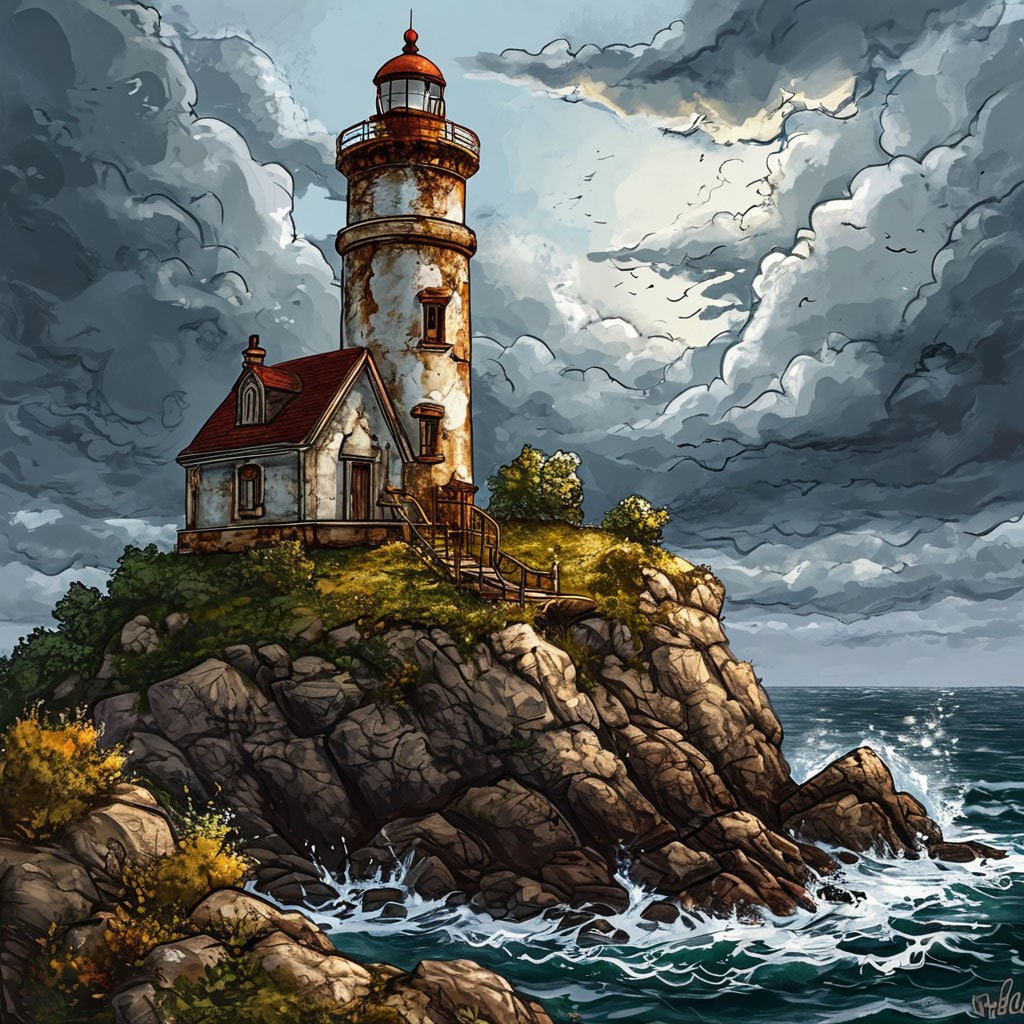 7 дней под маяком "день 2"