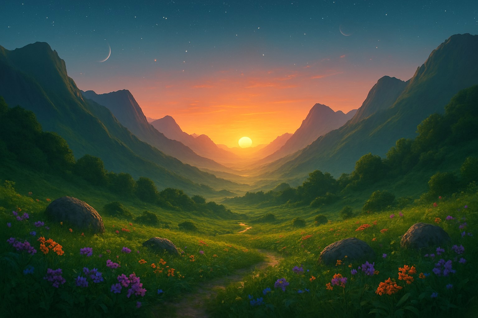 Я видел рассвет на далекой планете