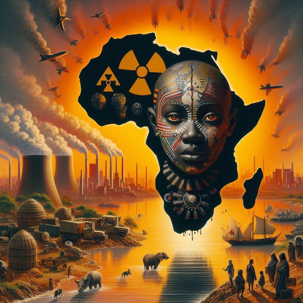 Африка и радиоактивные осадки анализ угрозы при ядерной войне