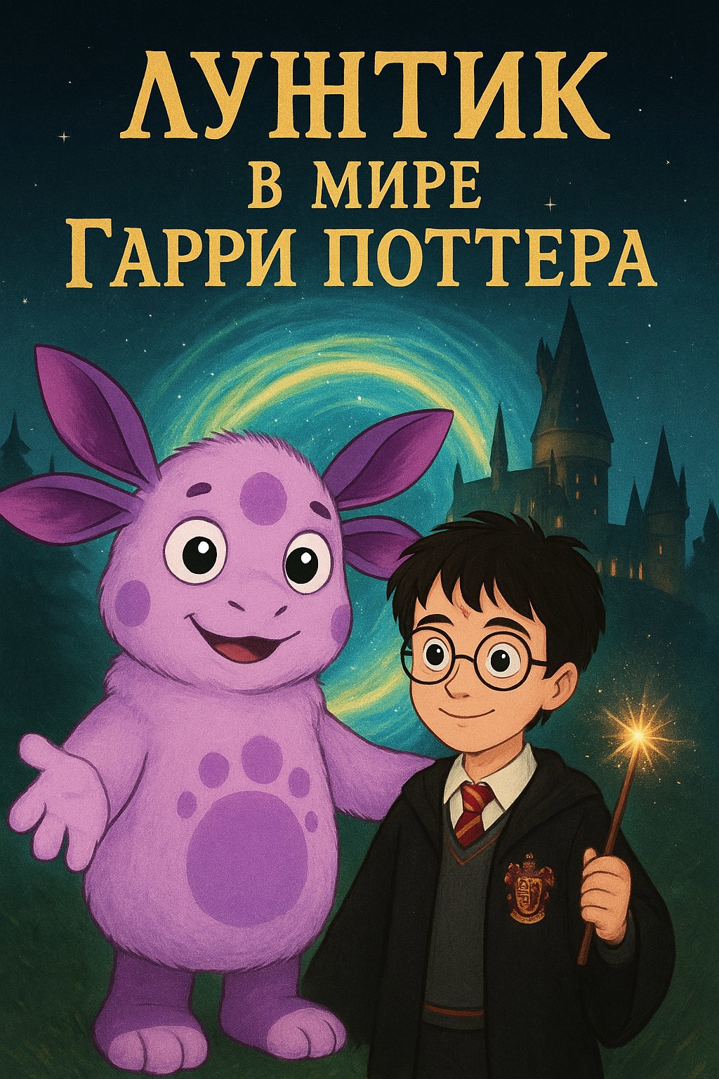 Лунтик в мире Гарри Поттер и философский камень