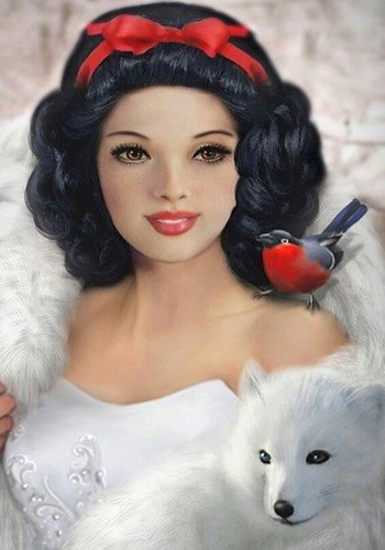 Иванка и песец