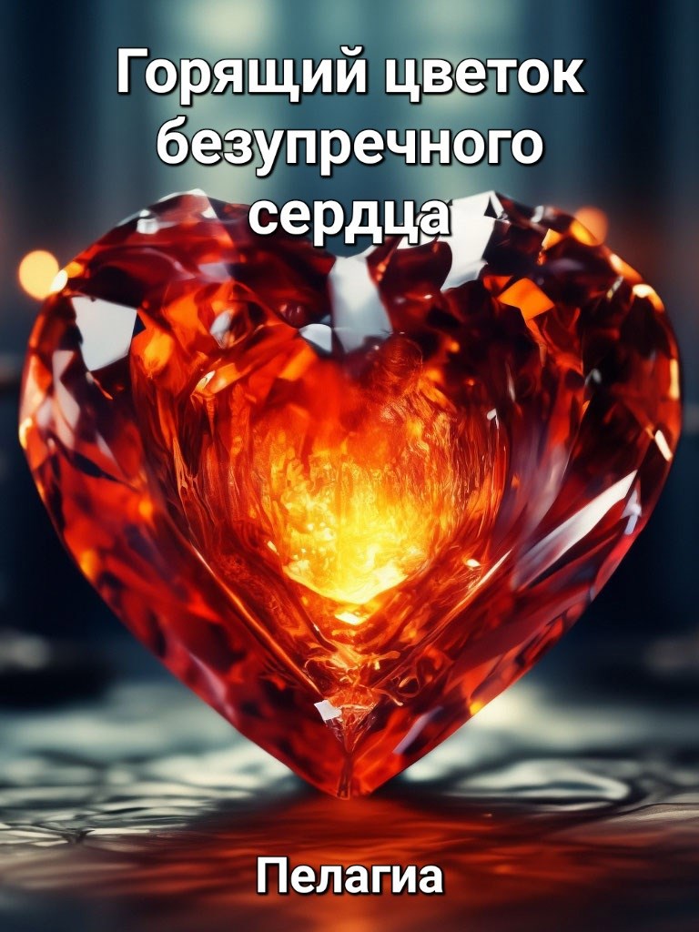 Горящий цветок безупречного сердца
