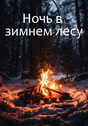 Ночь в зимнем лесу