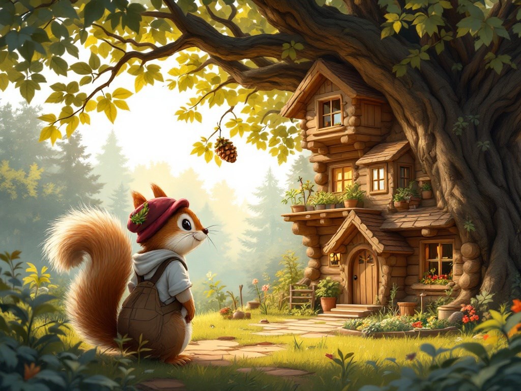 Невероятные приключения белочки Таси и ежика Василия