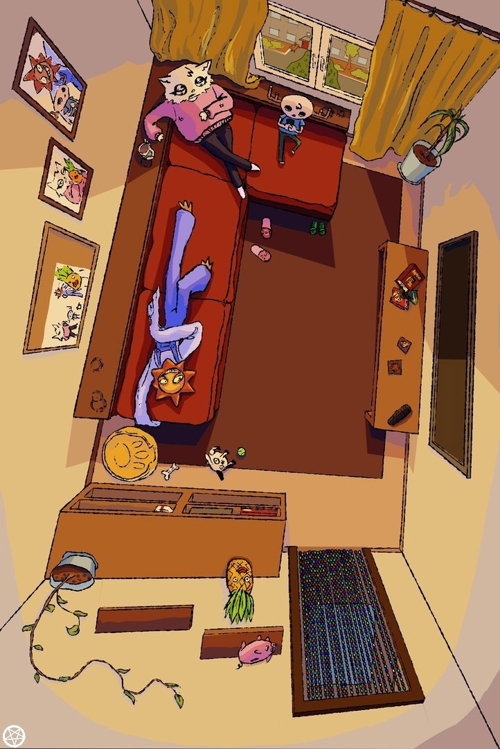 Ролевые конфликты деструктивной коммуникации в комиксе Маринетт Мортем