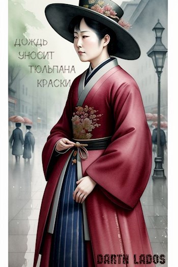 Дождь уносит тюльпана краски...