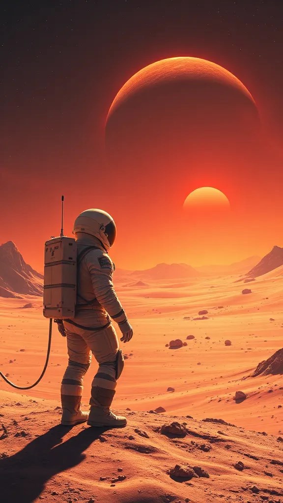 Планета у красной звезды