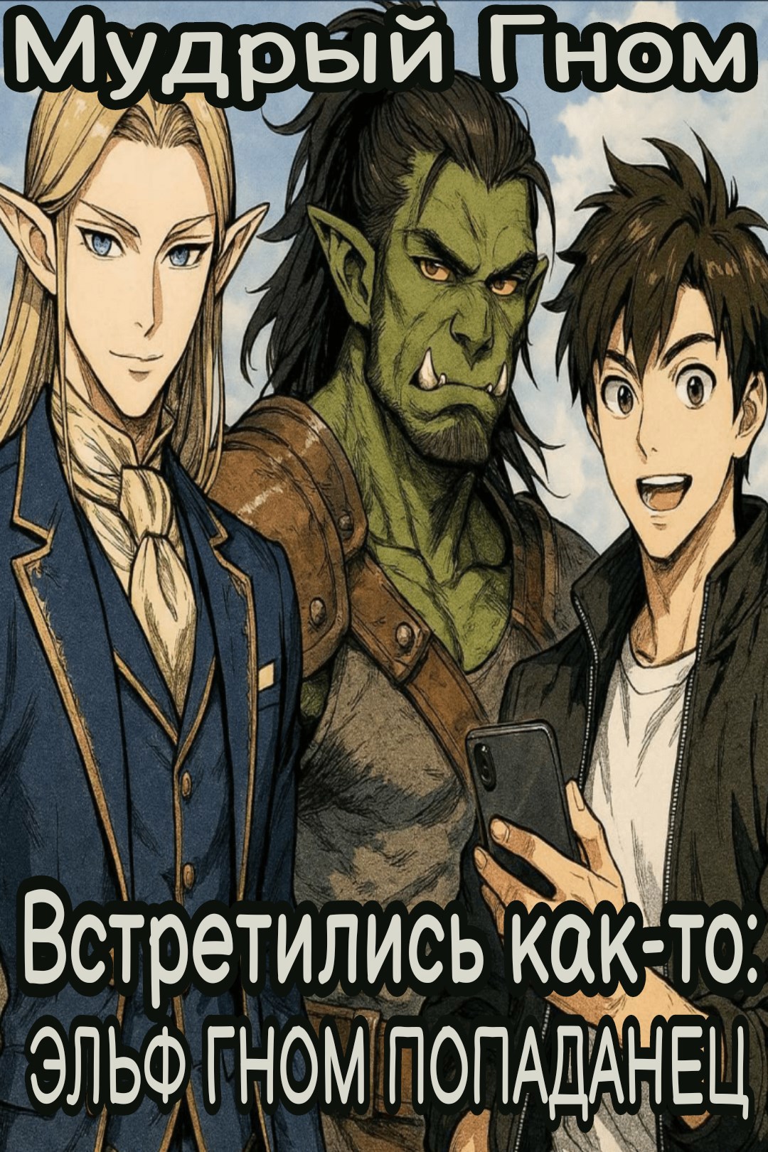 Встретились как то эльф гном и попаданец