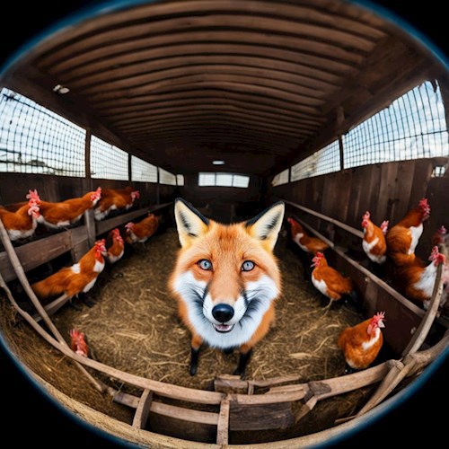 Героические будни сторожа или сказ о дружбе