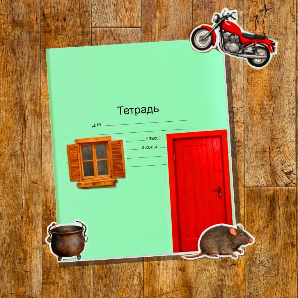 Домик в тетрадке