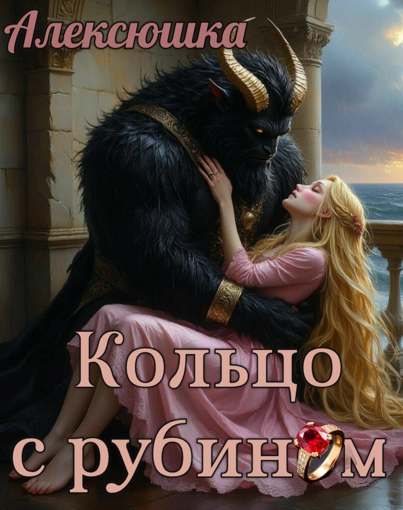 Кольцо с рубином