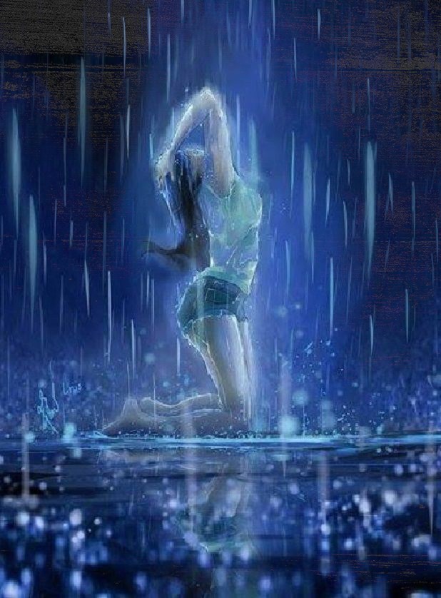 Сквозь капли и слёзы