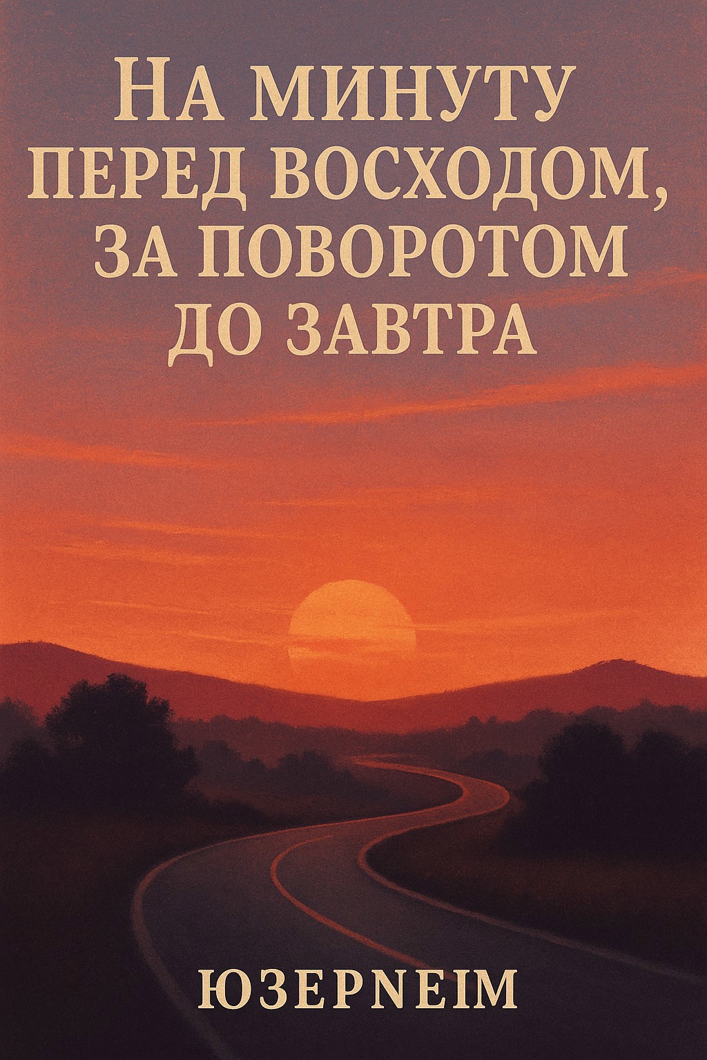 На минуту перед восходом, за поворотом до завтра.
