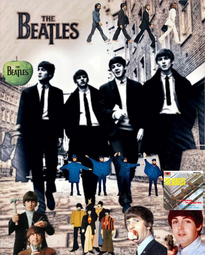 Четвёрка Ливерпуля The Beatles Битлз