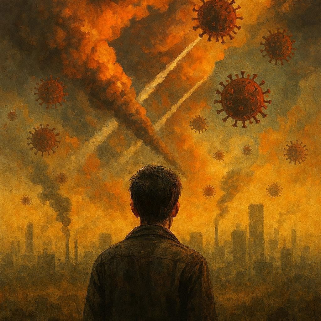 Отравленное небо как химический посев создал пандемию