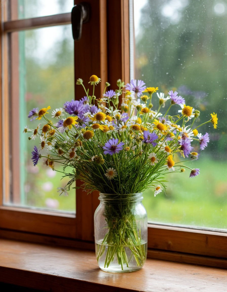 Букет полевых цветов