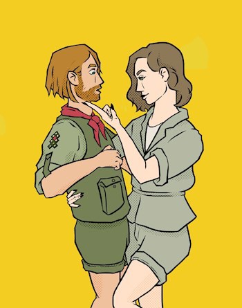 Маринетт Мортем &quot;Вожатый в шоке: дружеский жест или признание&quot;