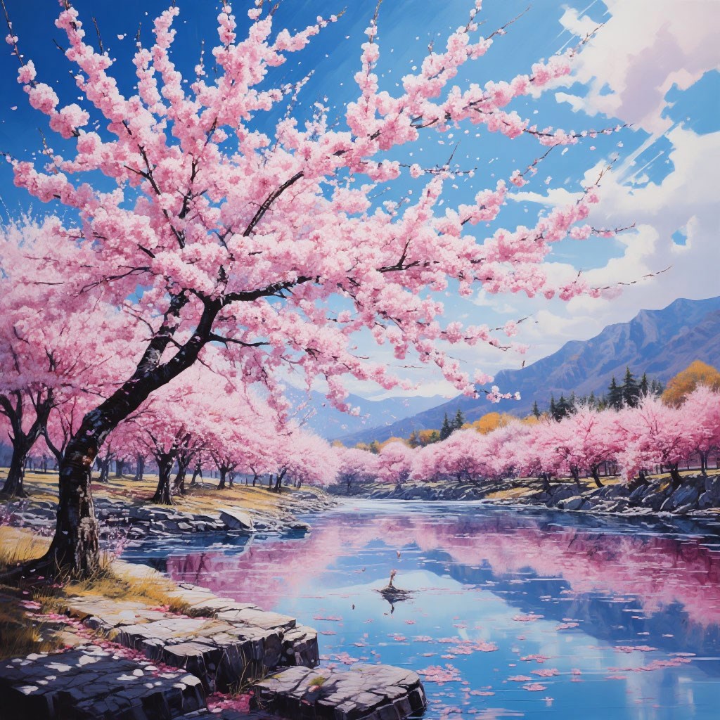 Цветение сакуры