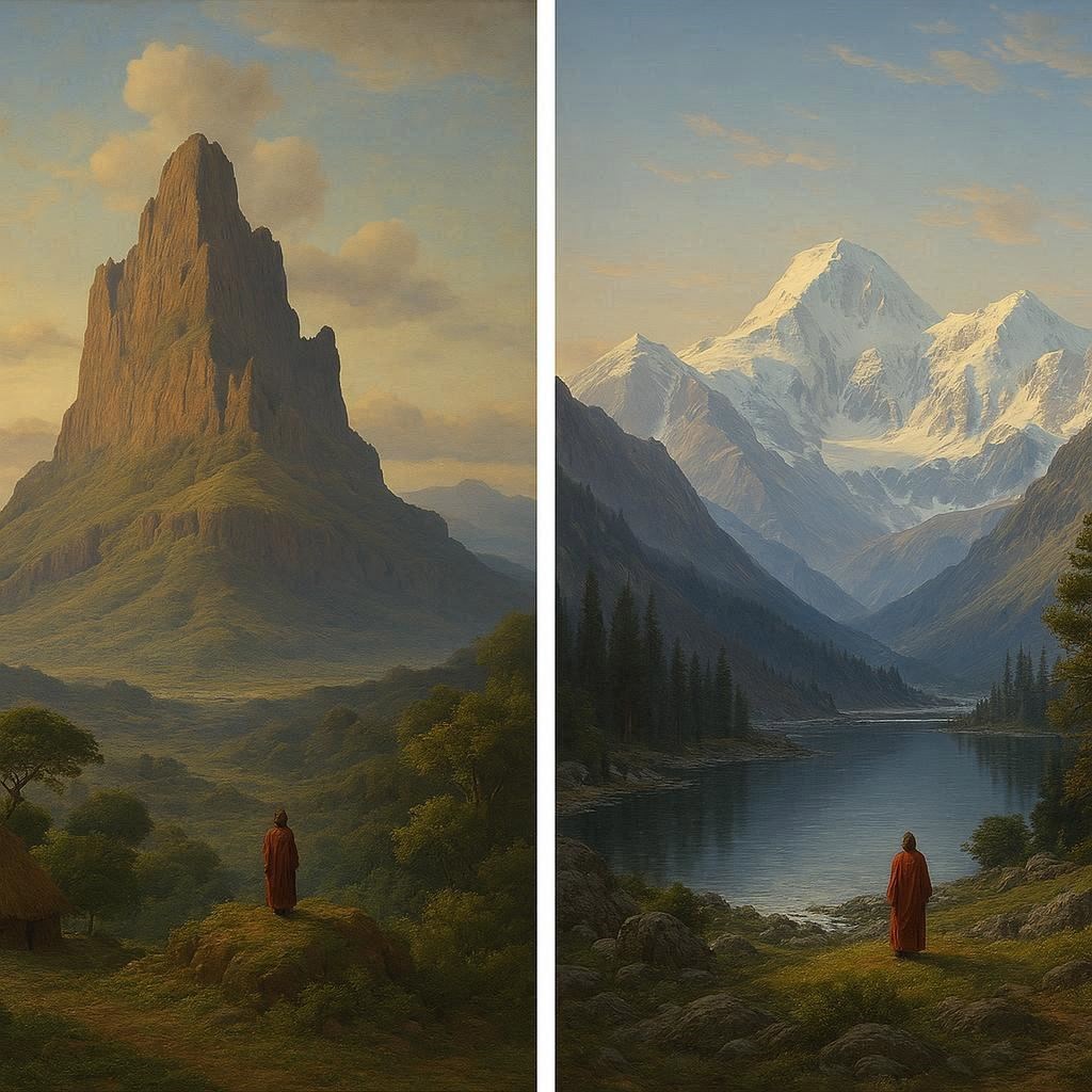 Священные вершины Симен и Белуха в мифах народов Эфиопии и Алтая