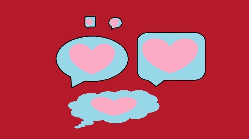 Картина Маринетт Мортем &quot;Мысли о любви&quot;