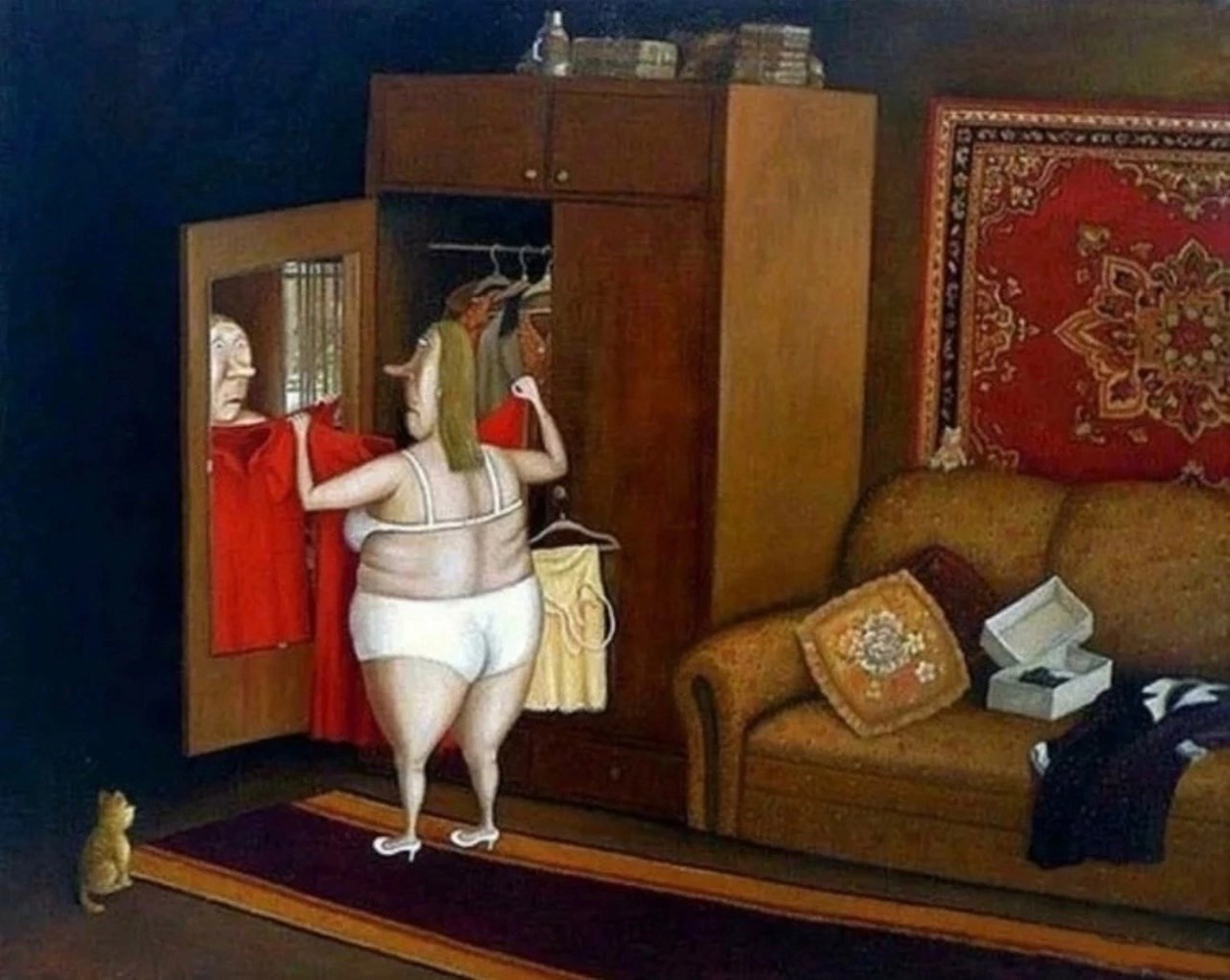 Диалог кота и хозяйки 2