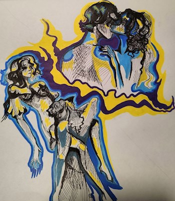 Встреча в самолёте.