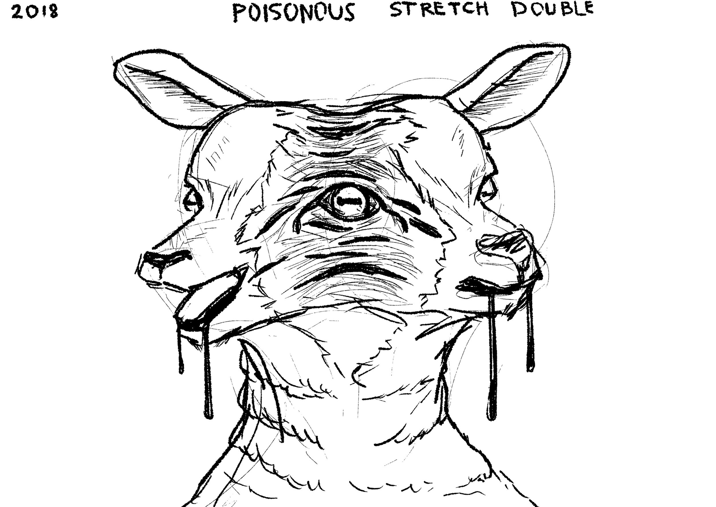 Двойная голова ягненка - скетч Маринетт Мортем