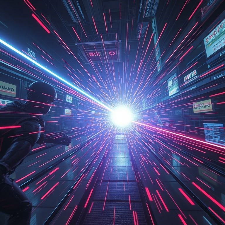 О боковом сносе пучка света