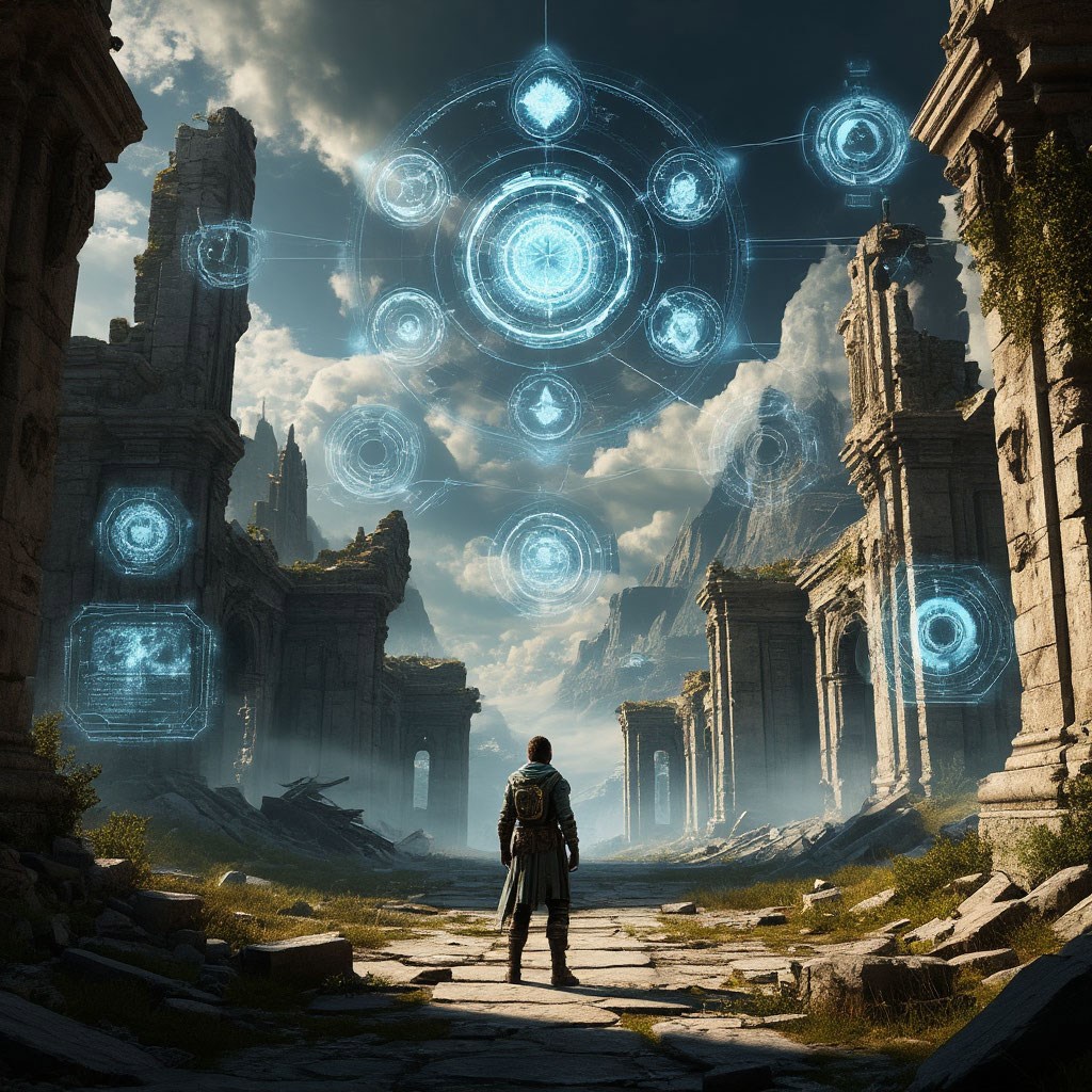 Песок и Схемы Хроники Архивариуса Погибшего Мира