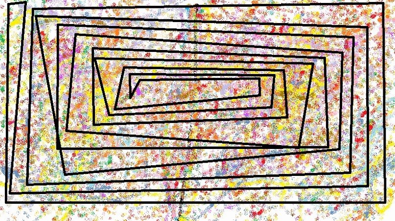 Картина Маринетт Мортем &quot;Лабиринт&quot;