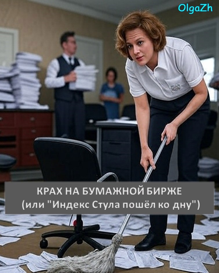 Крах на бумажной бирже (или &quot;Индекс Стула пошёл ко дну&quot;)