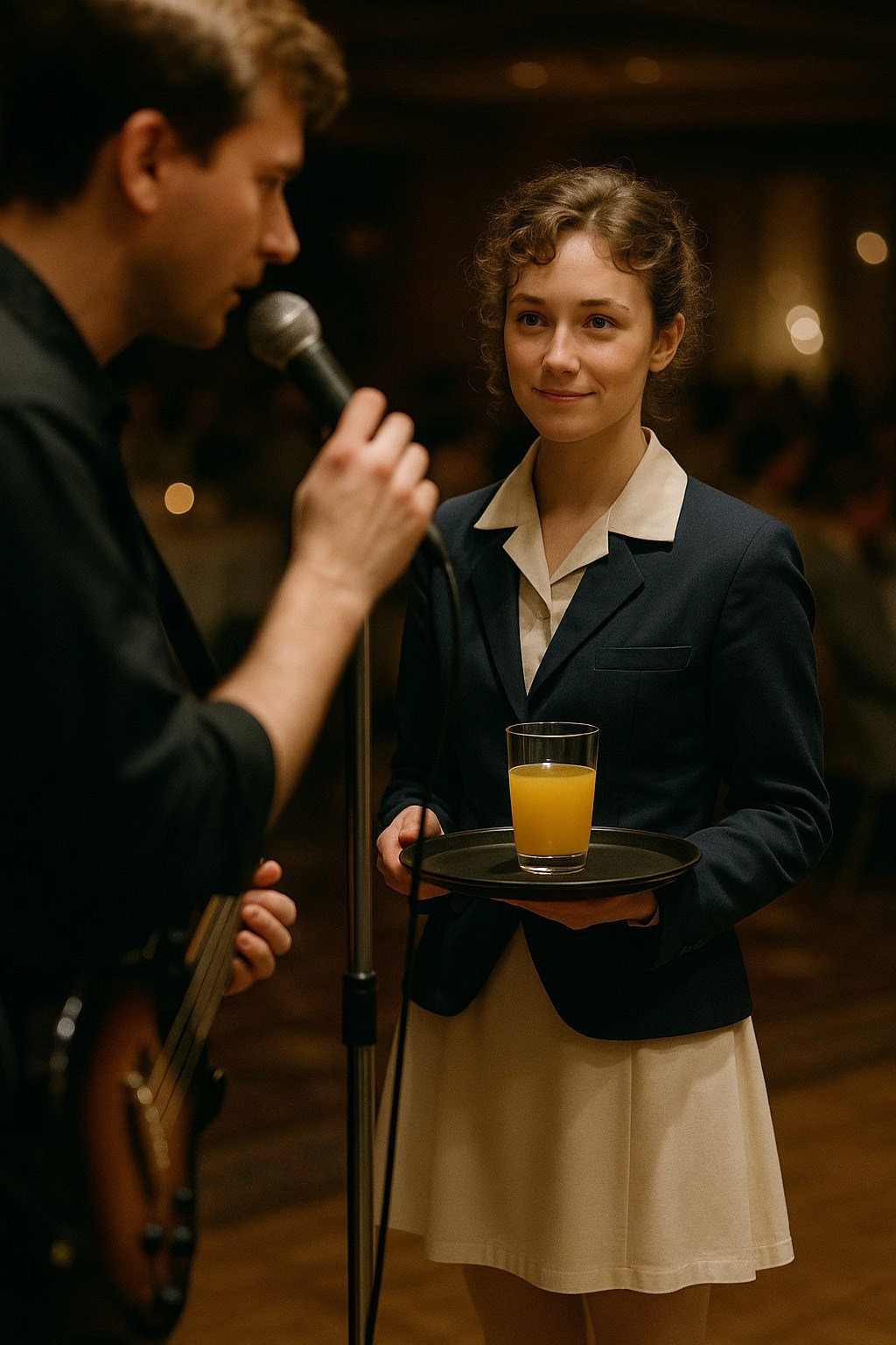 Официантка