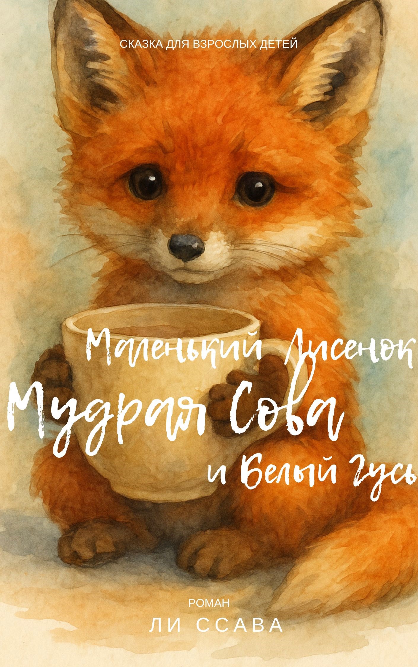 Маленький Лисенок Мудрая Сова и Белый Гусь